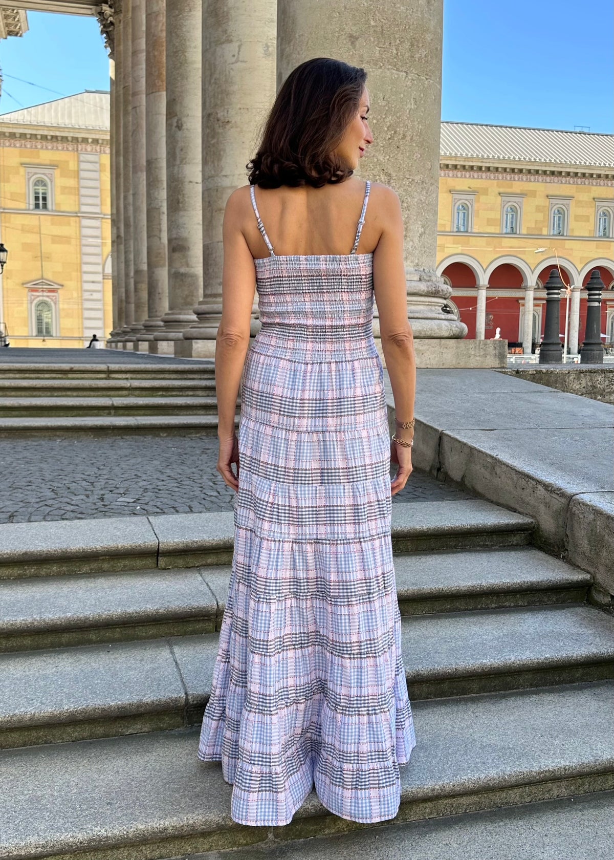 Trägerkleid &#39;Karo&#39;