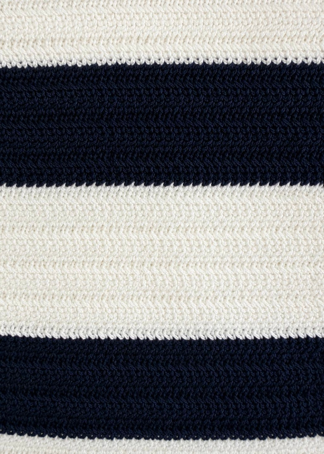 Strick-Poloshirt 'Navy-Offwhite'
