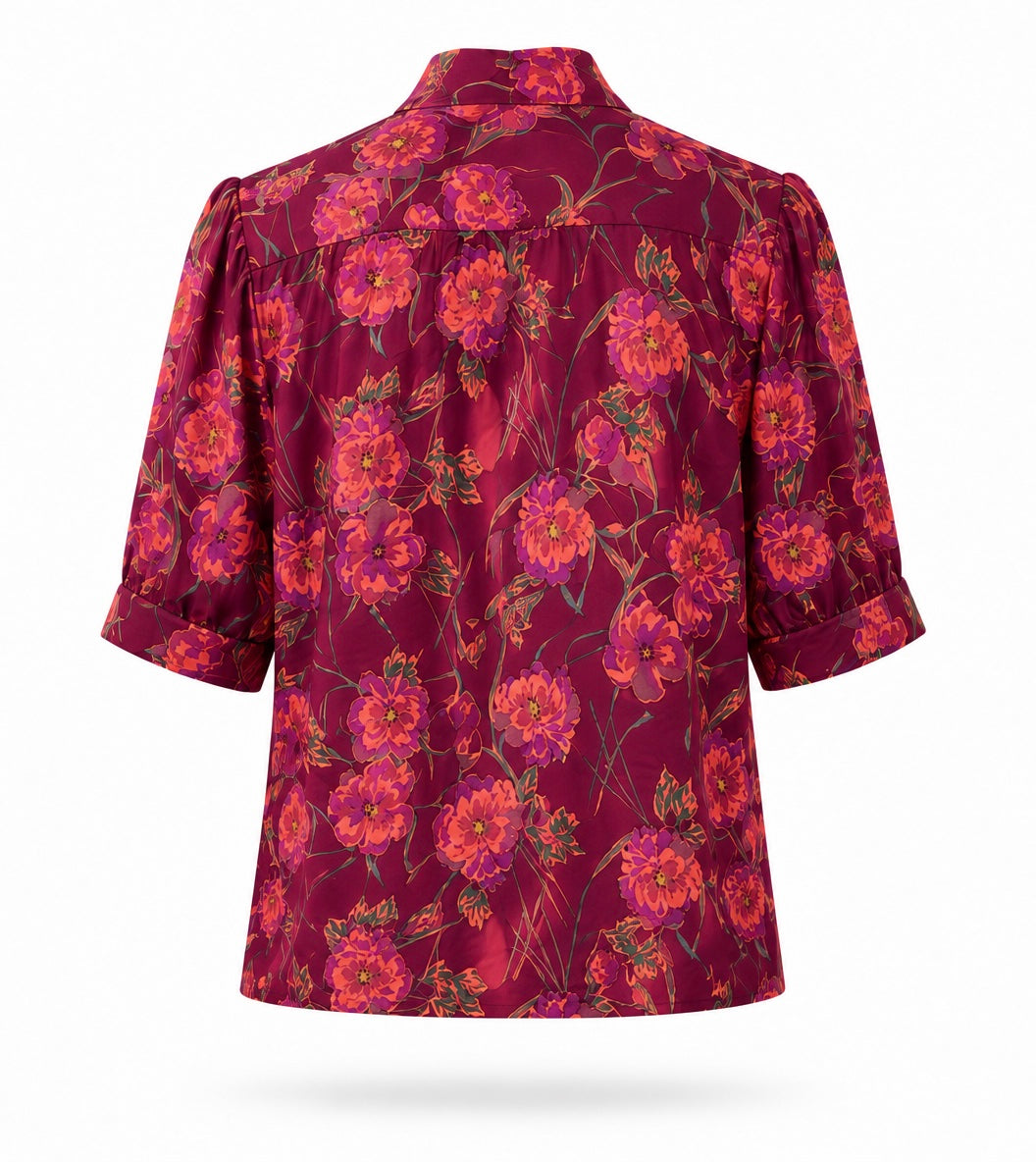 Schluppenbluse 'Flower'