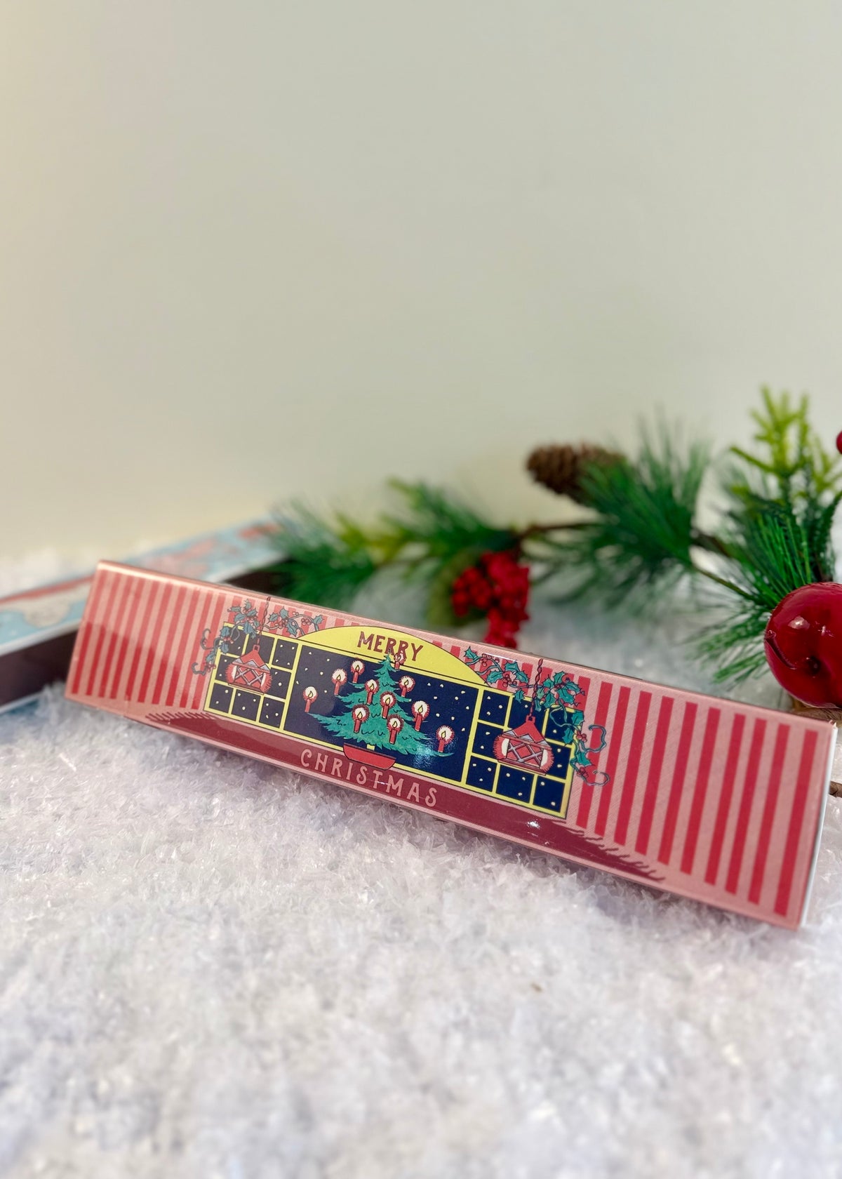 Extra lange Streichhölzer Merry Christmas