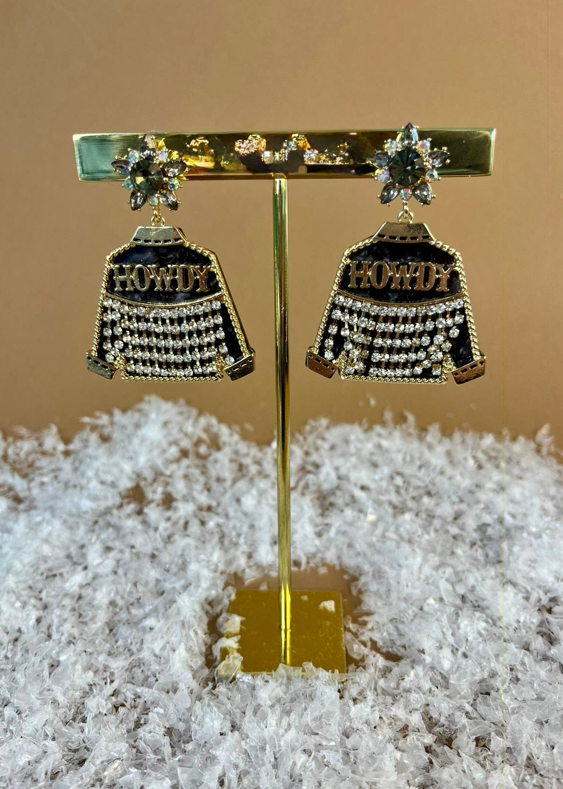 Funny Ohrringe X-Mas 'Howdy'