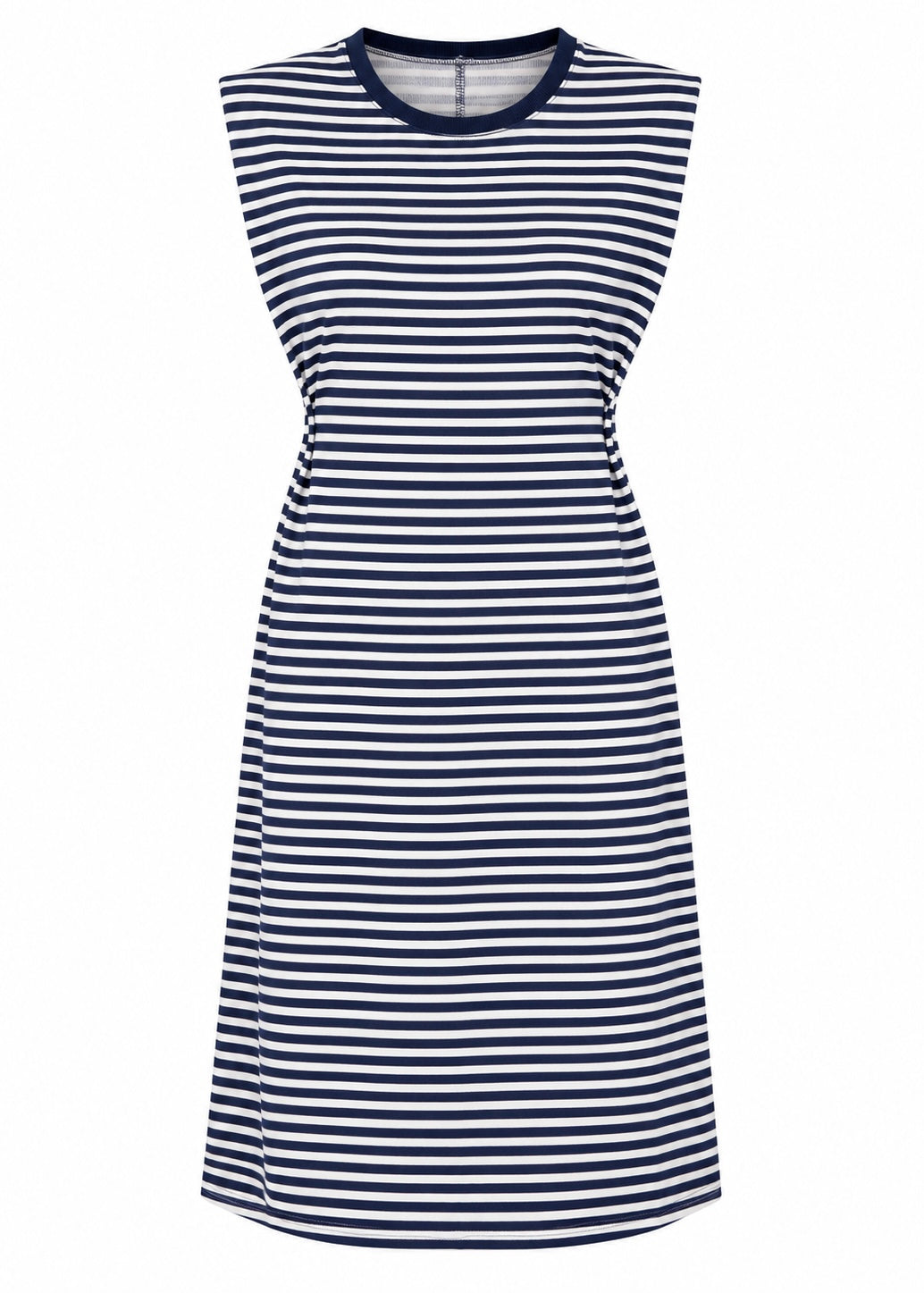 Kleid mit Streifen 'Navy'