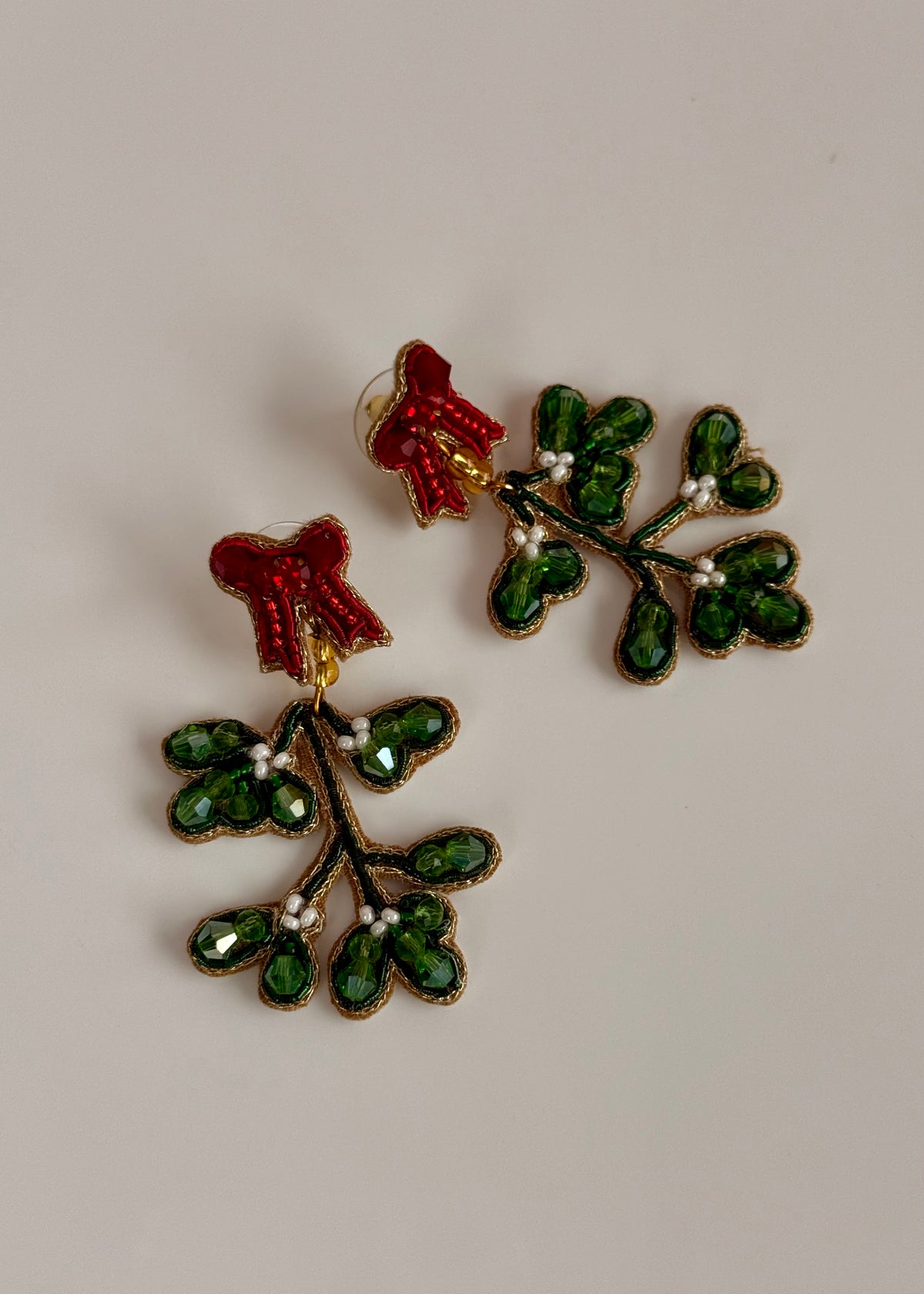 Ohrringe X-Mas 'Mistelzweig'