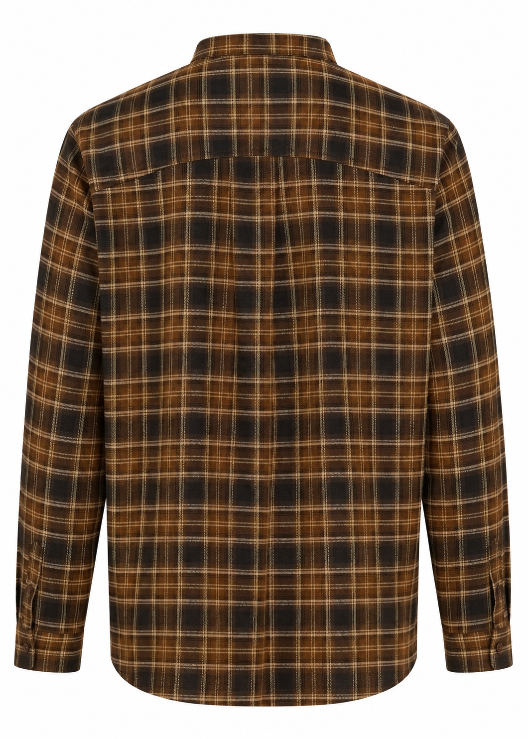 Hemdbluse 'Check' Braun