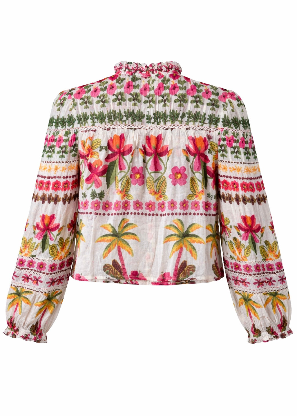 Bluse mit Blumenprint