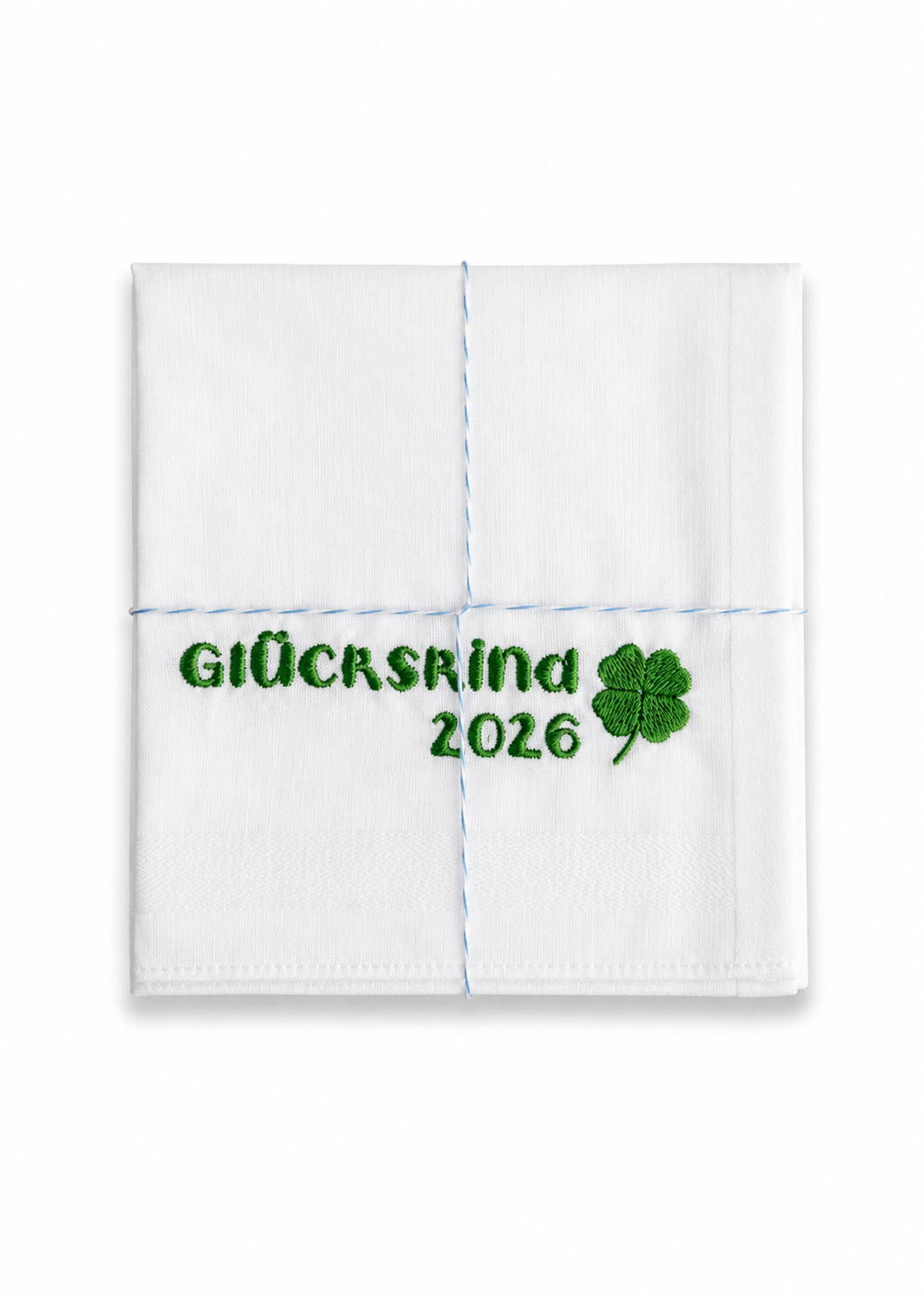 Taschentuch 'Glückskind 2026'