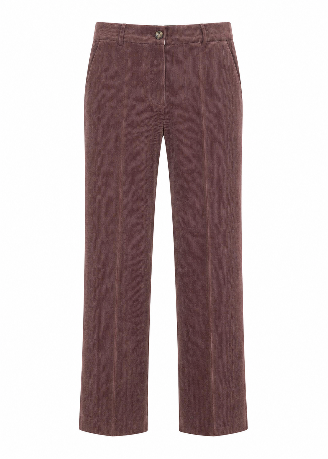 Hose aus Cord 'Braun'