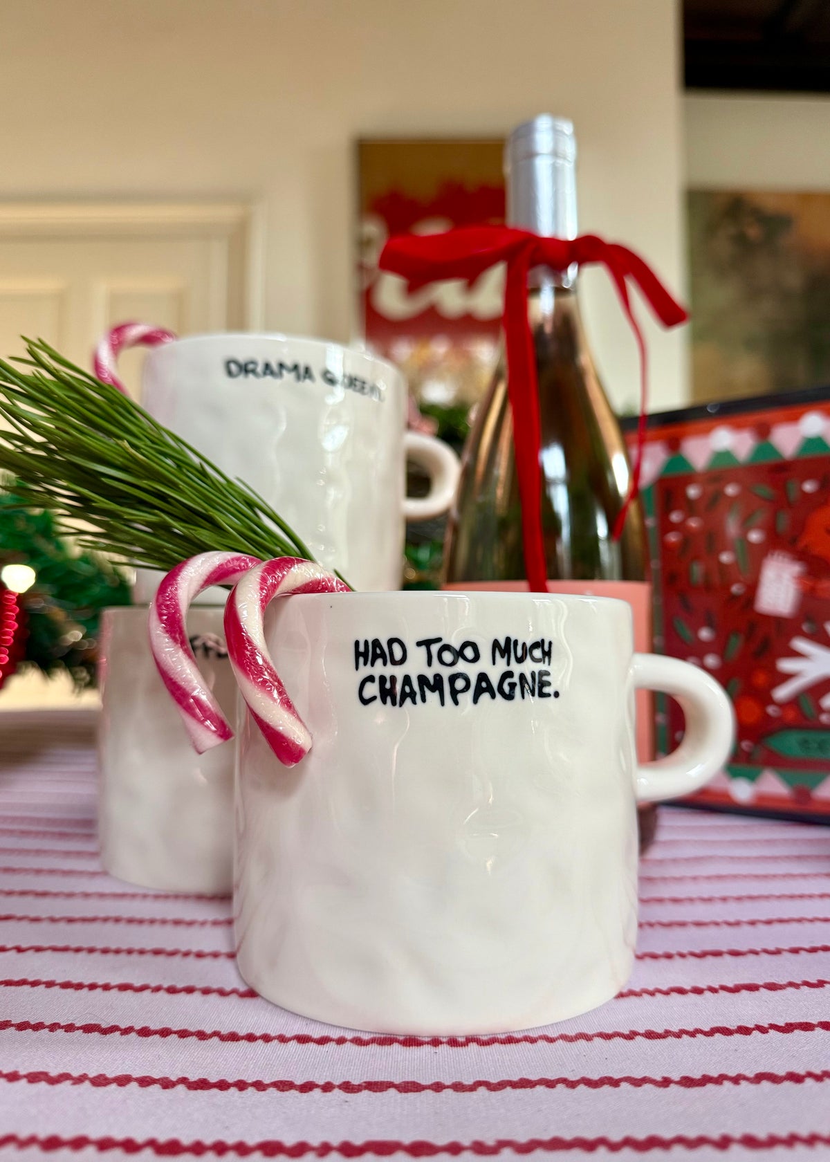 Tasse 'Had too much champagne'