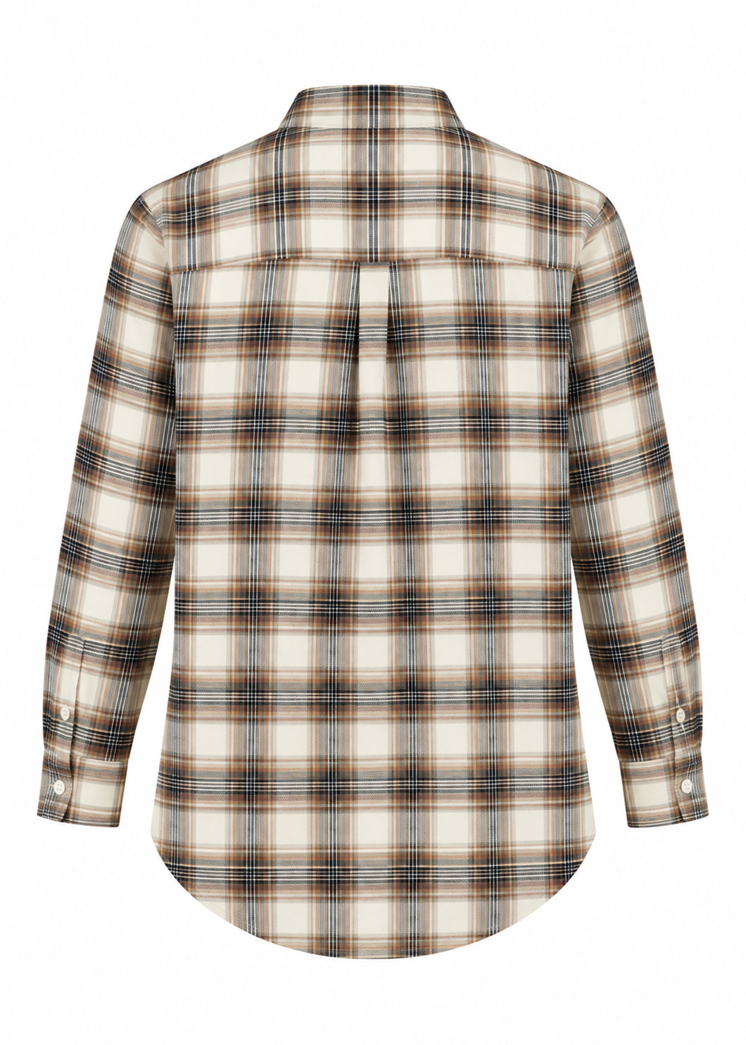 Hemdbluse 'Check' Creme