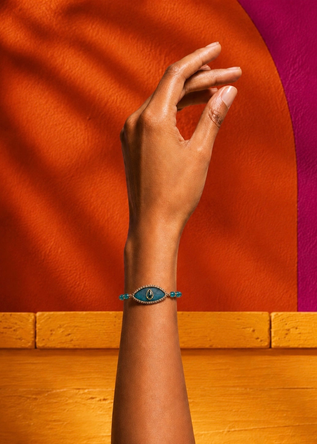 Armband Auge 'Türkis'