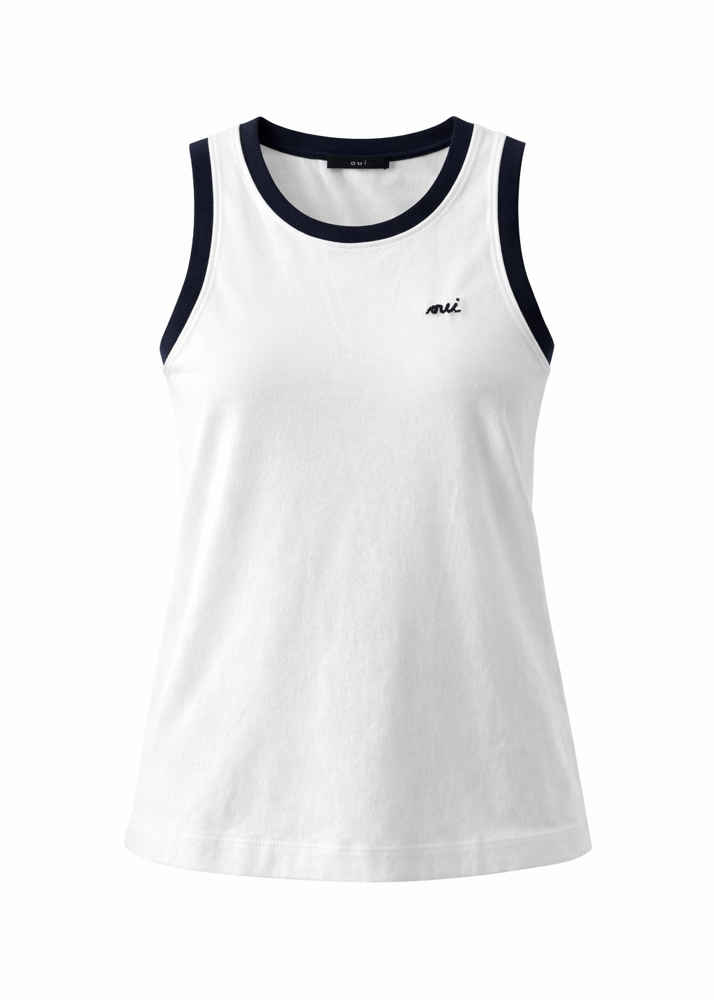 Tank Top 'Navy-White'
