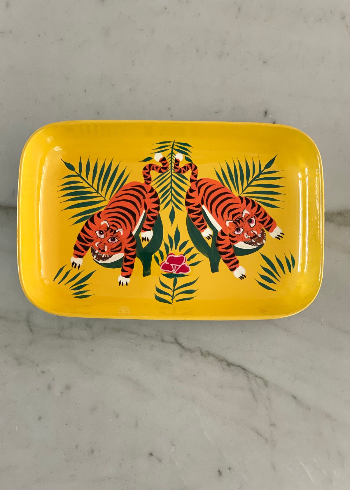 Tablett &#39;Tiger&#39; Gelb