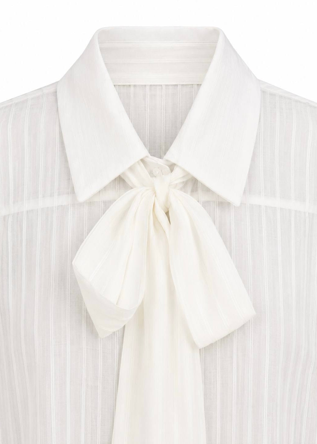 Bluse mit Schleife 'Weiß'