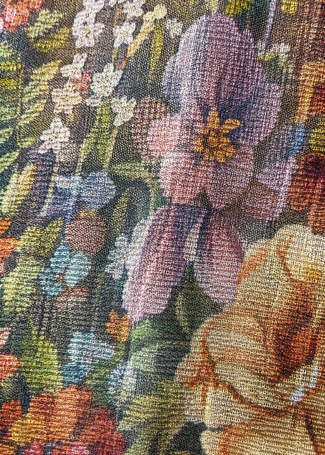 Langarmshirt 'Blumen'