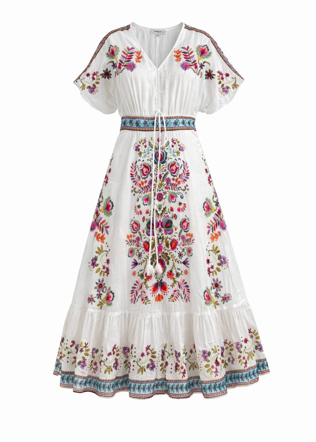 Maxi-Kleid 'Weiß'