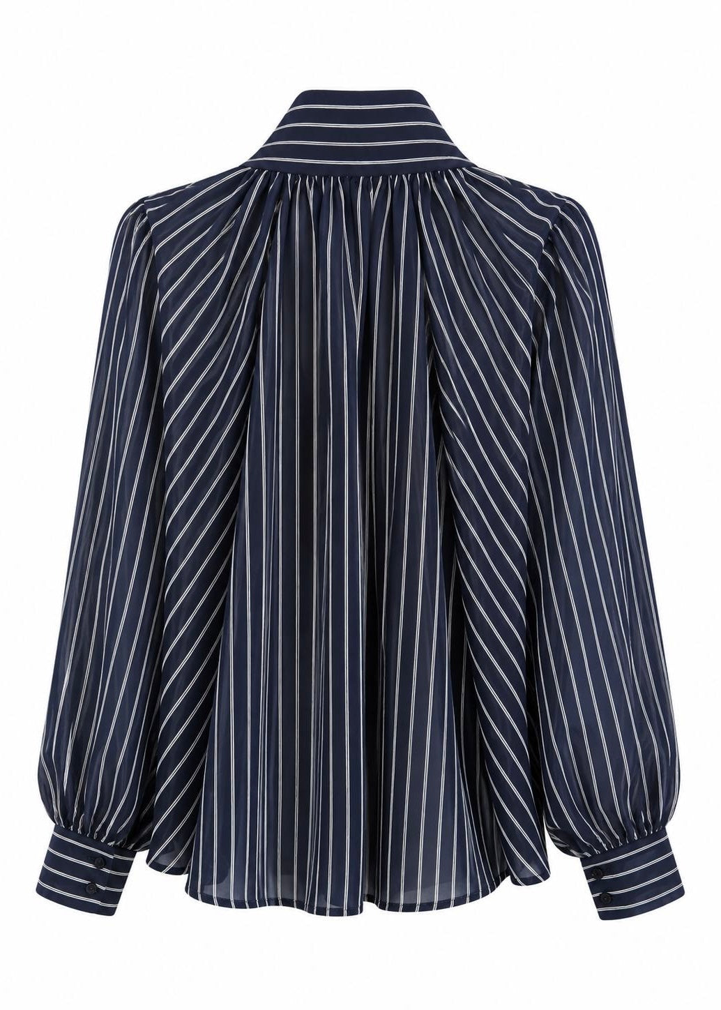Schluppenbluse 'Navy'