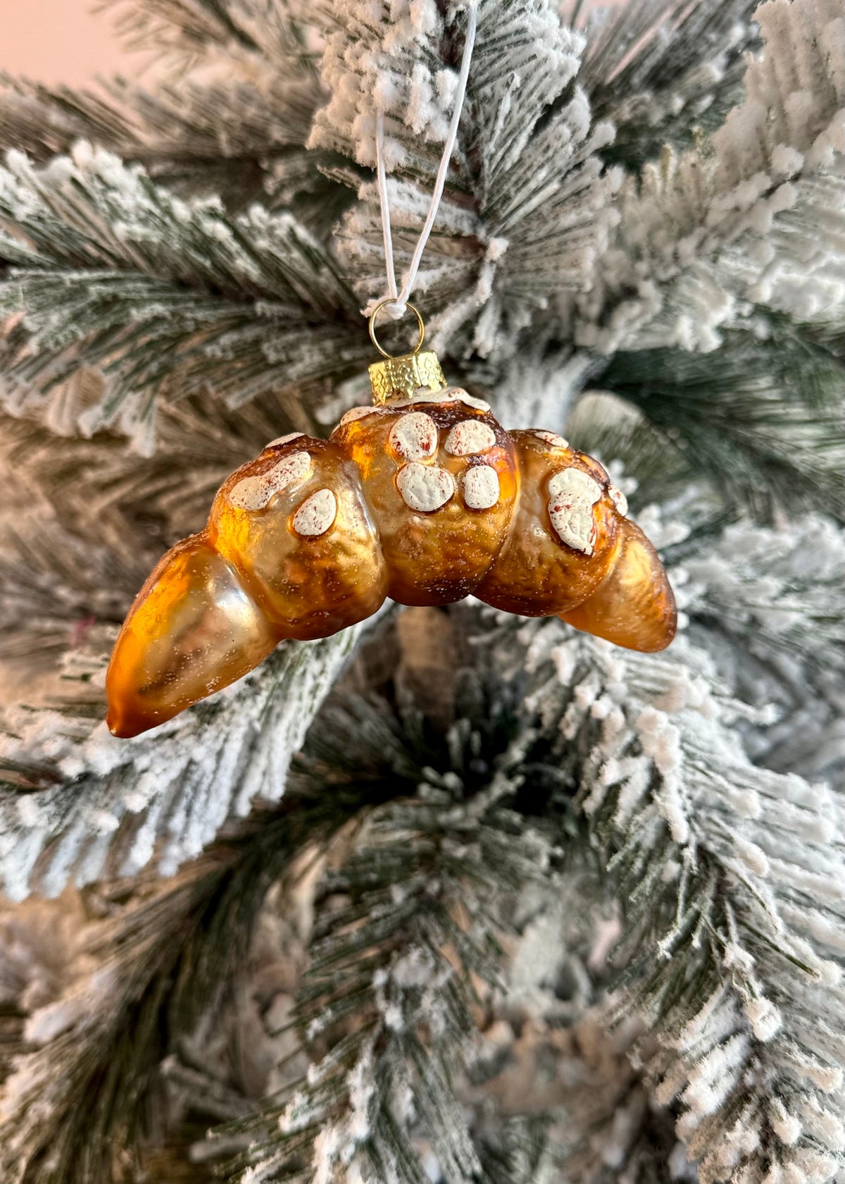 Christbaumanhänger 'Croissant'