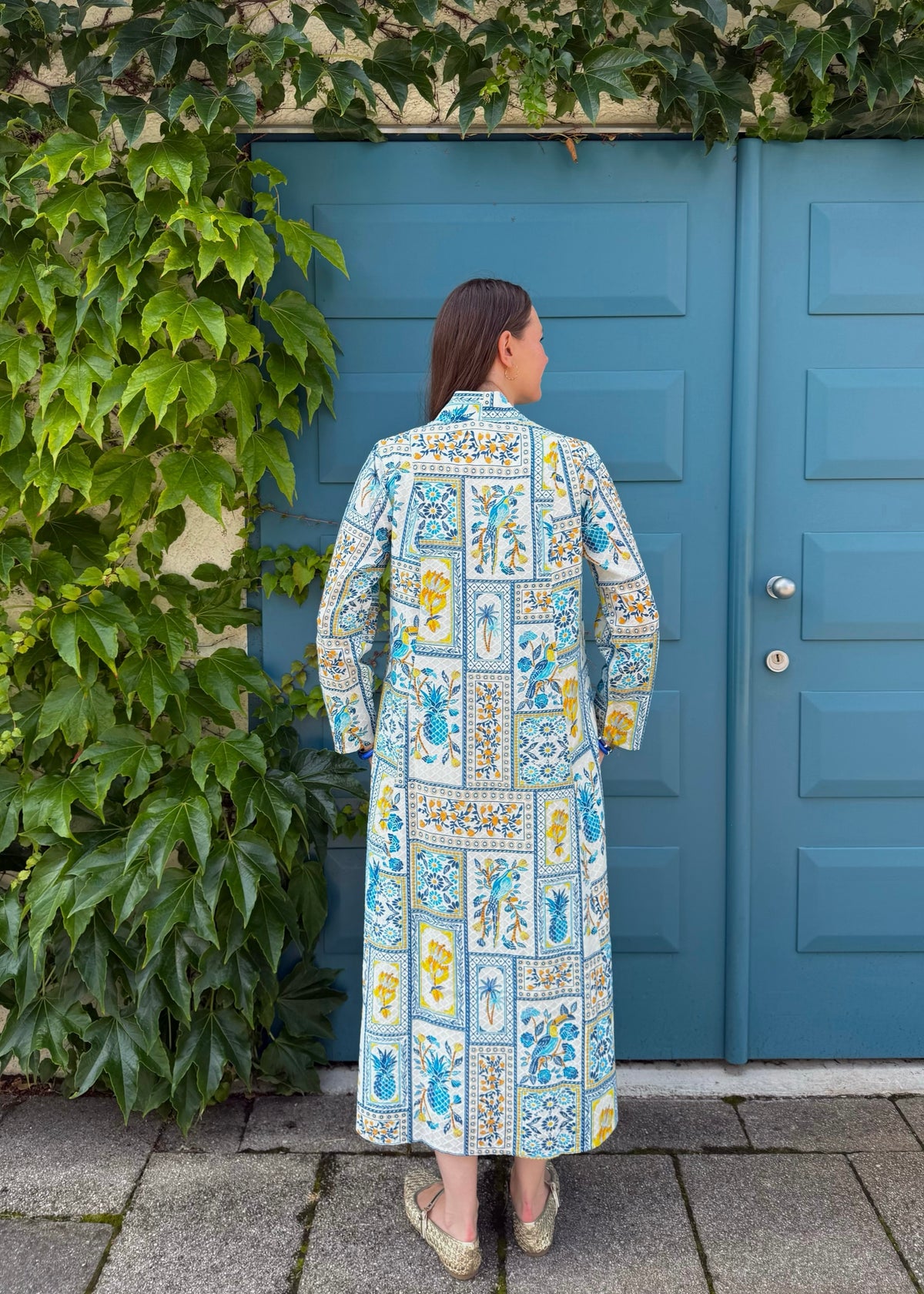 Kleid &#39;Sandelwood&#39; Blau