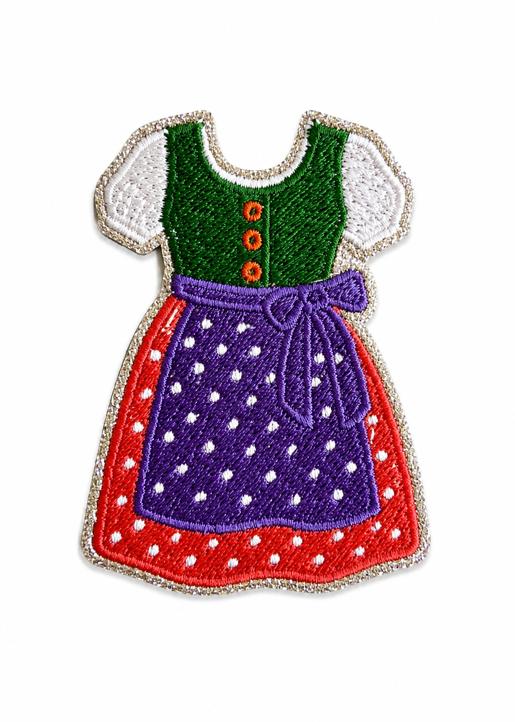 Klebe-Patch Wiesn 'Dirndl'