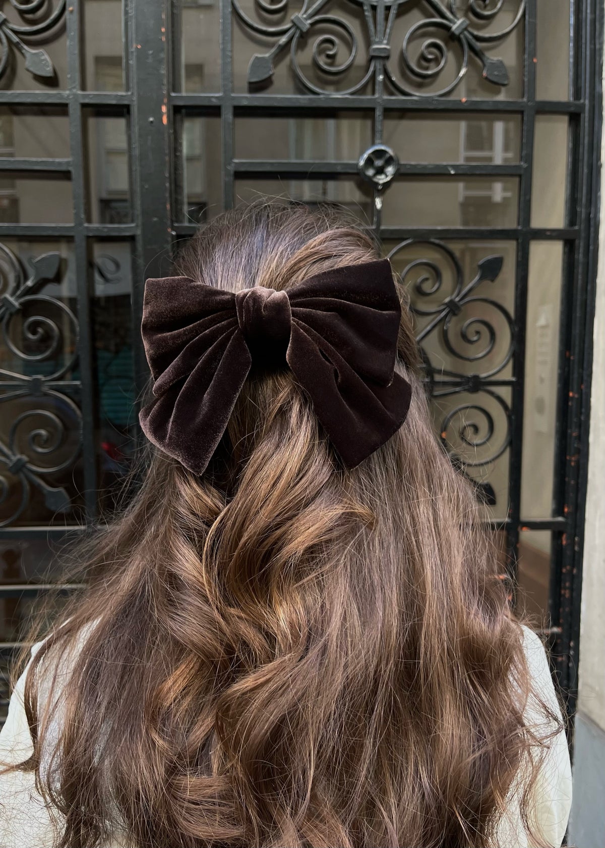 Haarspange &#39;Schleife&#39; Braun