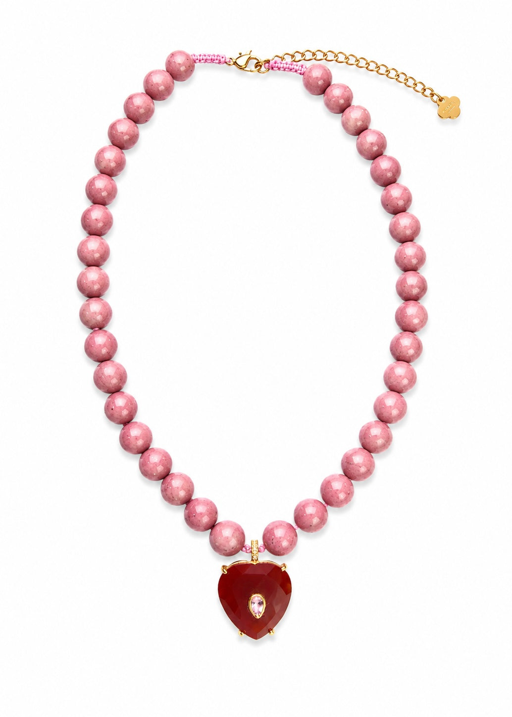 Kette mit Herz 'Rosé'