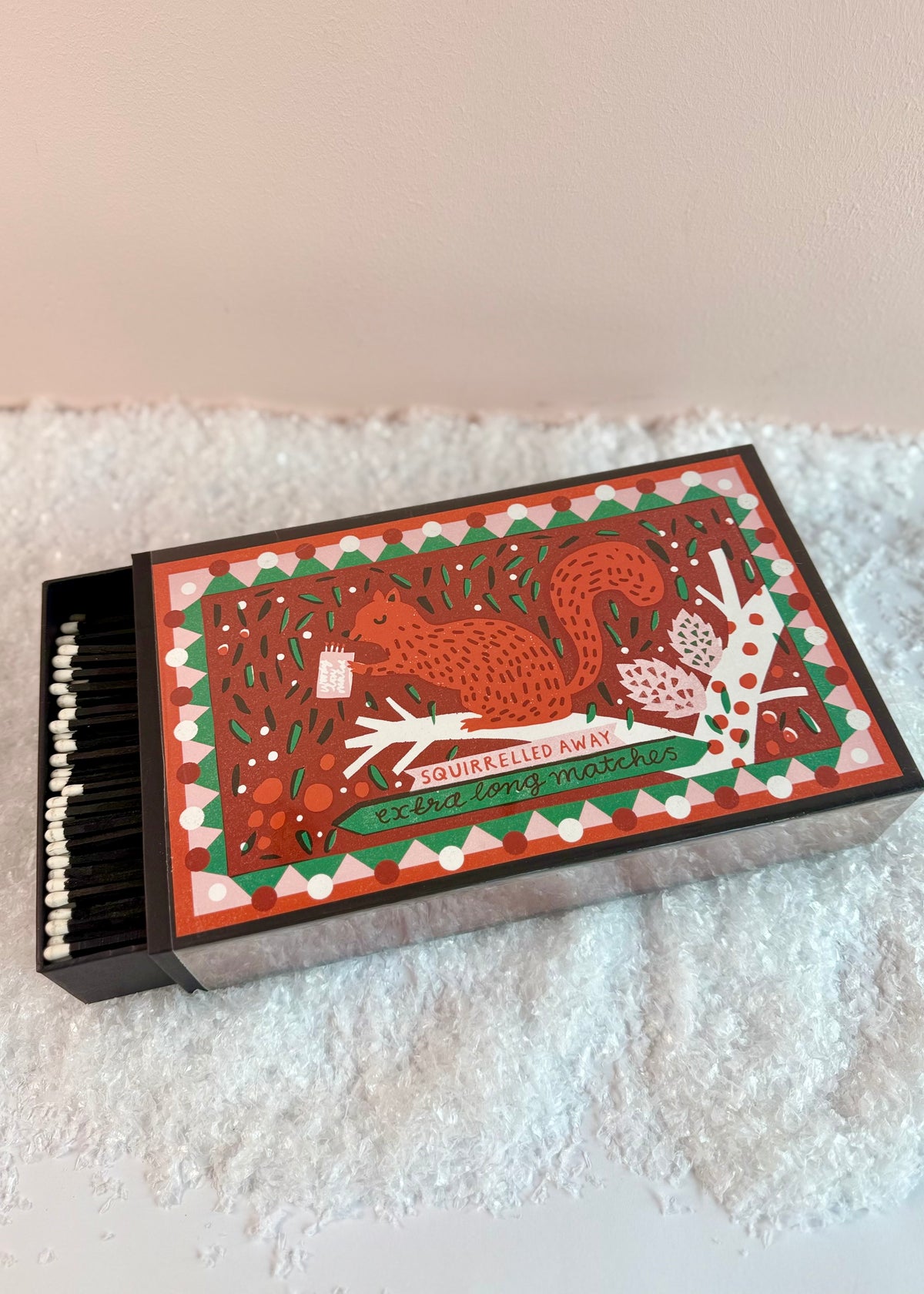 Extra große Streichhölzer Eichhörnchen