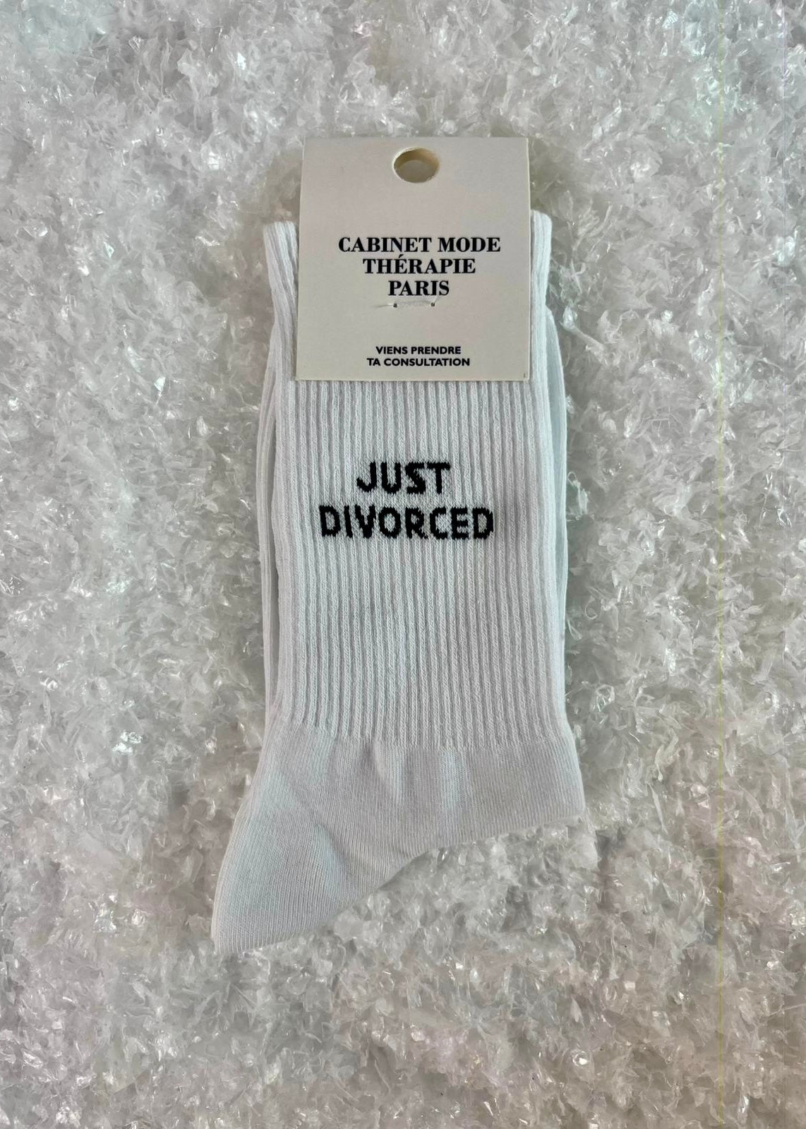 Socken 'Just Divorced'