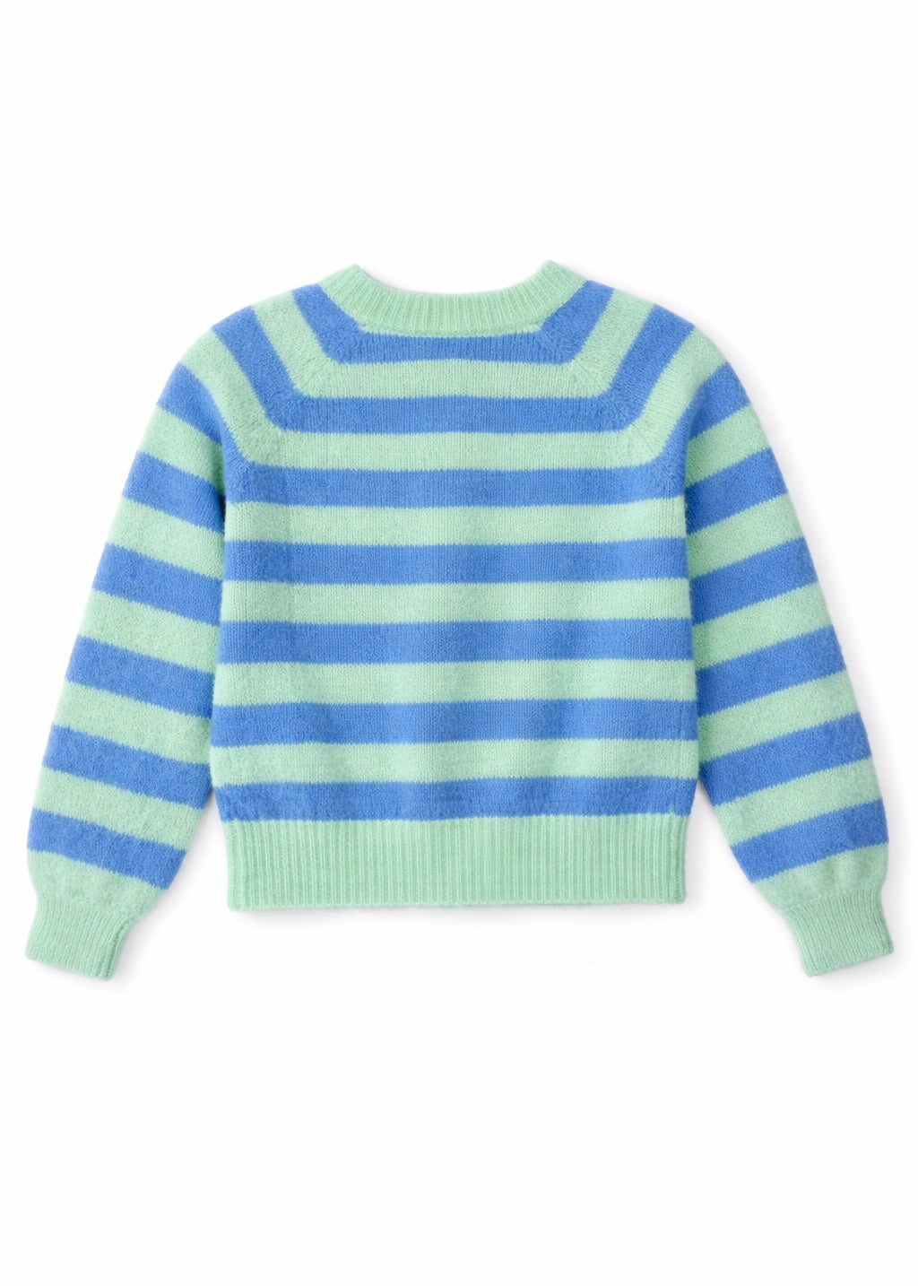 Strickjacke 'Blau-Mint'