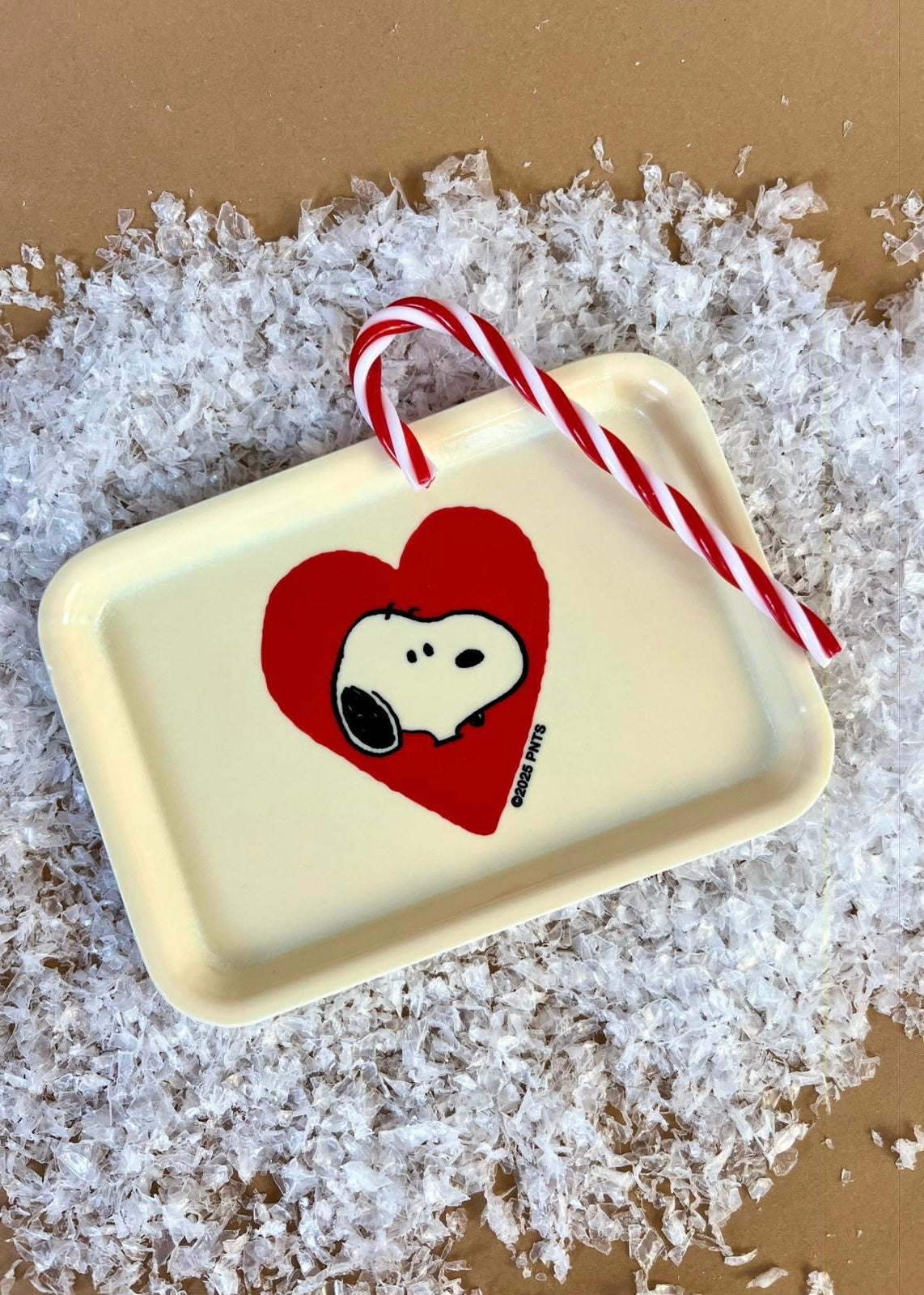 Tablett 'Snoopy' Herz