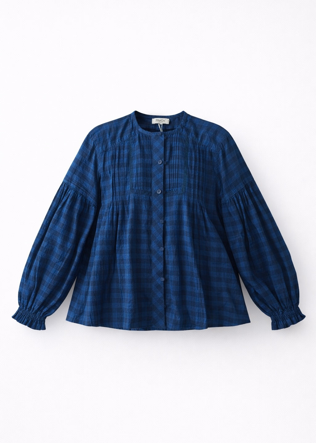 Bluse mit Plissee