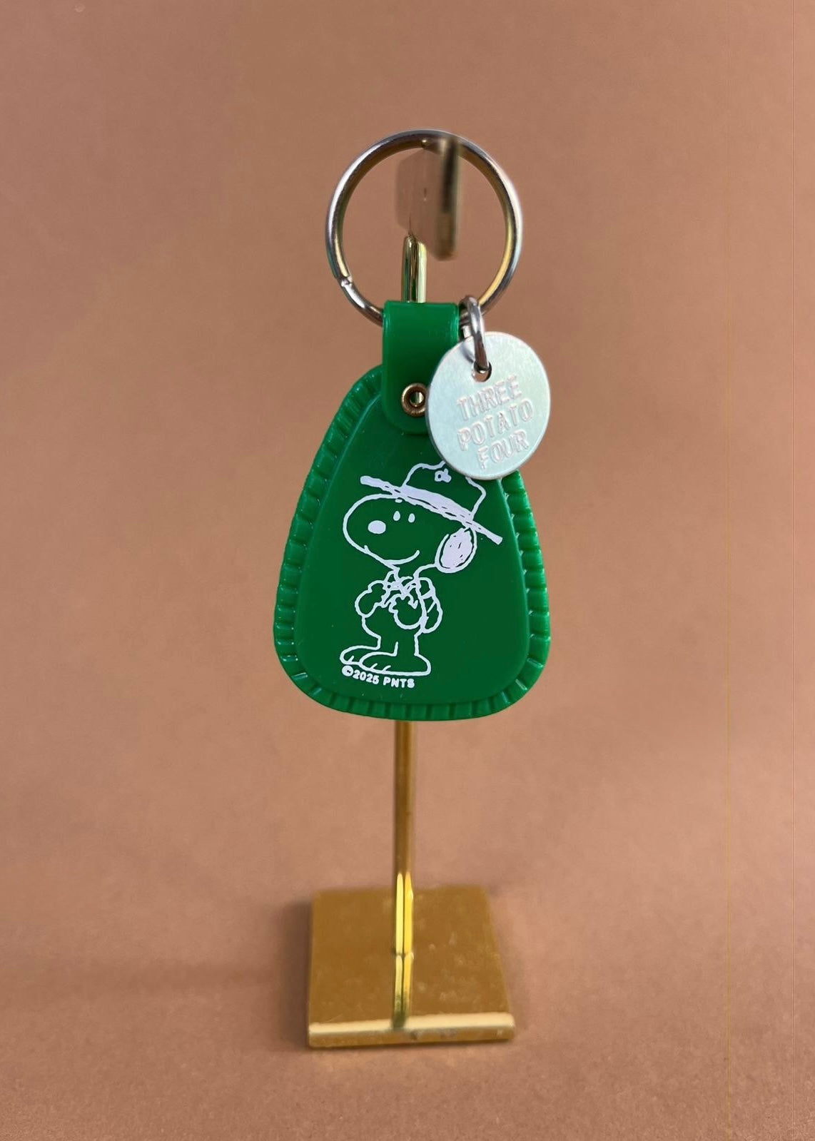 Schlüsselanhänger 'Snoopy' Grün