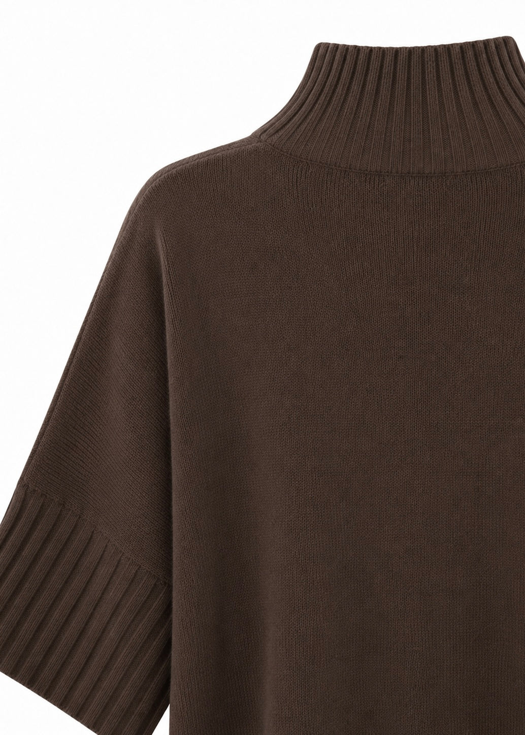 Poncho-Pullover 'Braun'