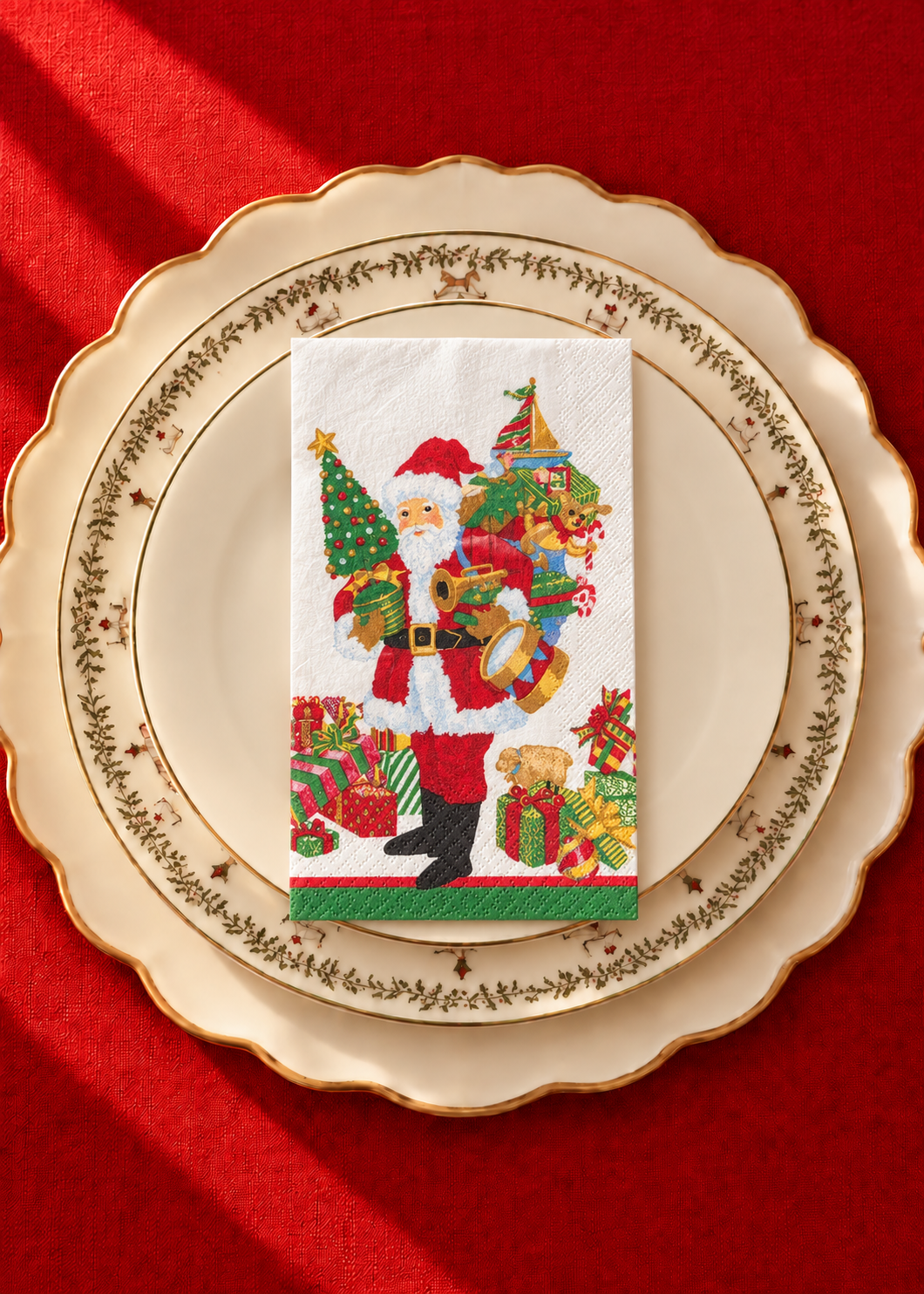 Servietten 'Weihnachtsmann'
