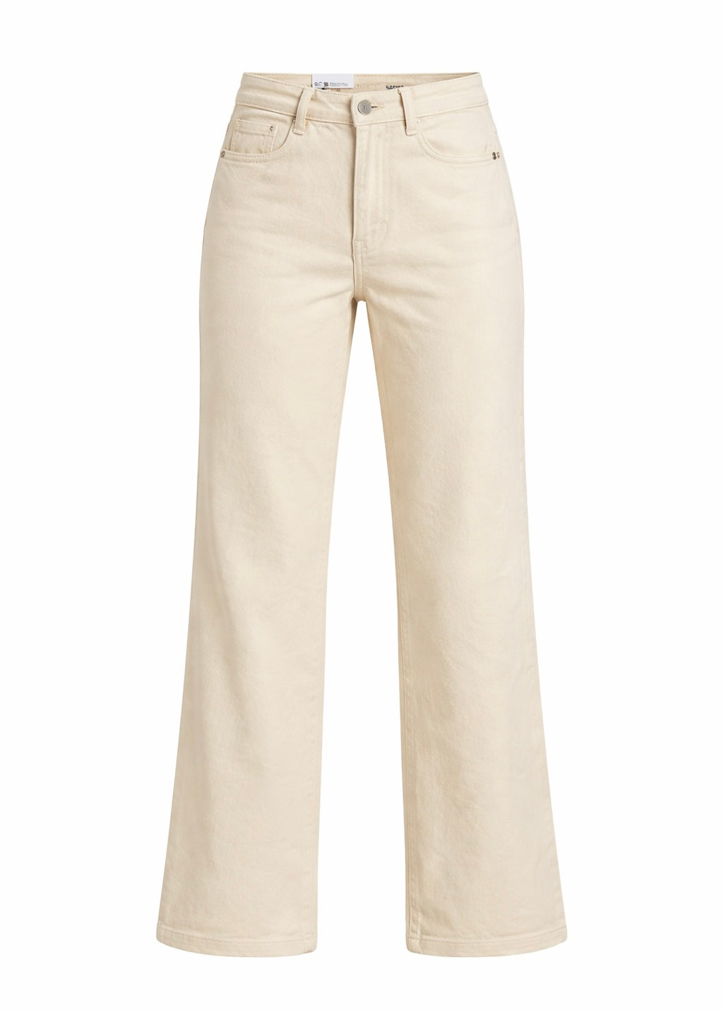 Jeans Wide Leg 'Oatmeal'