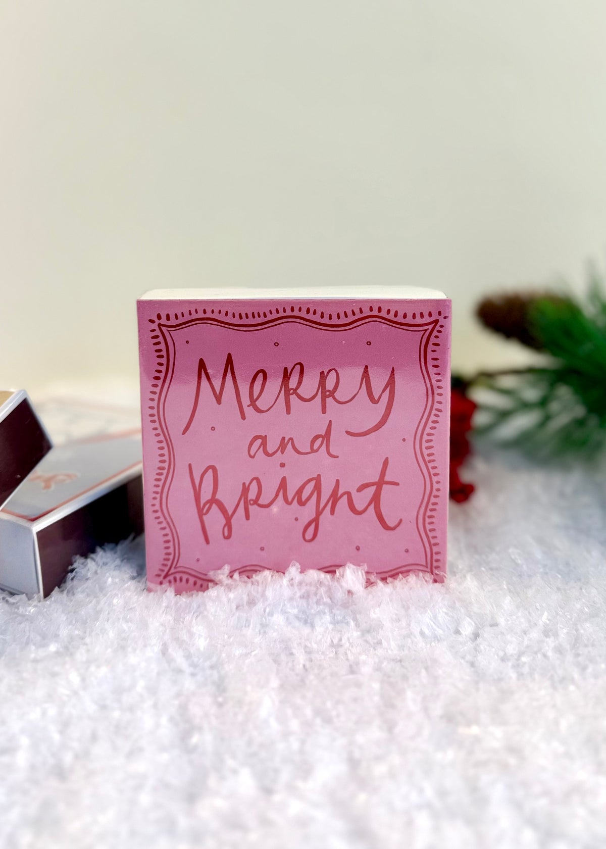 Streichhölzer Merry and Bright