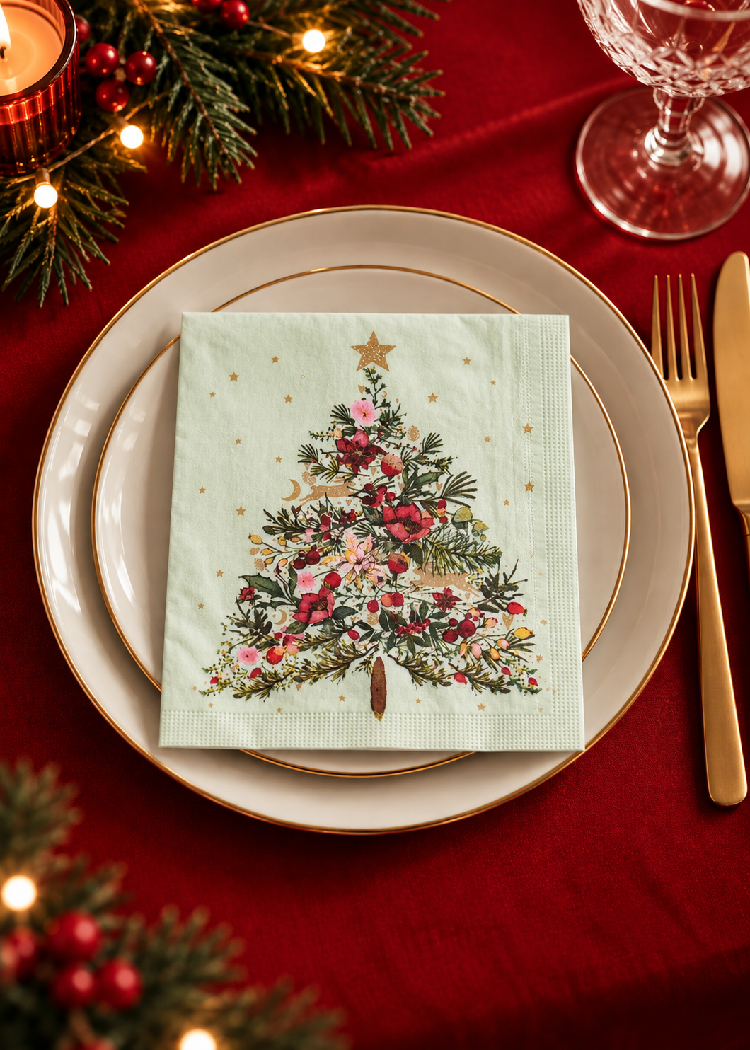 Servietten 'Weihnachtsbaum'