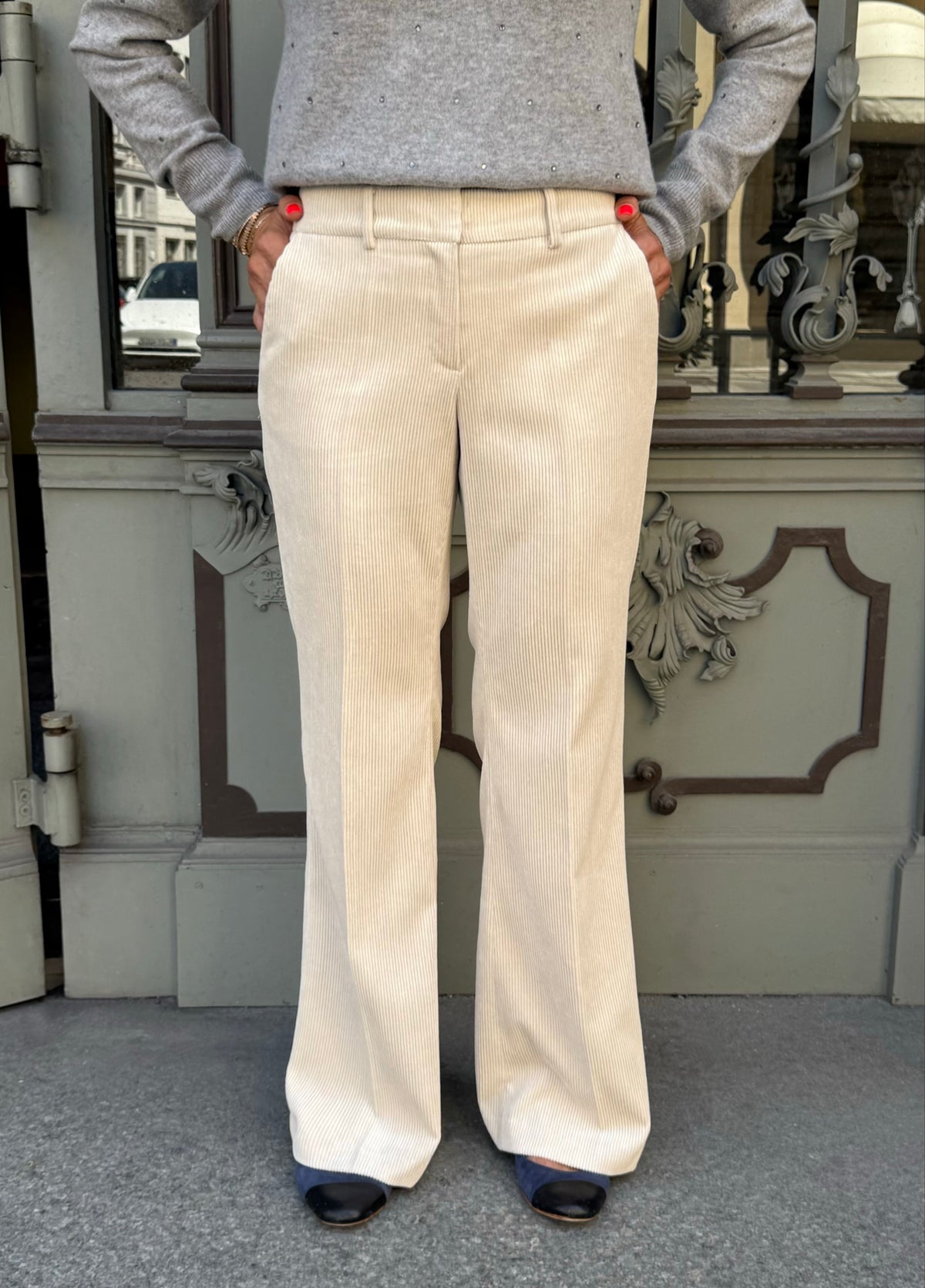 Cord-Hose &#39;Beige&#39;