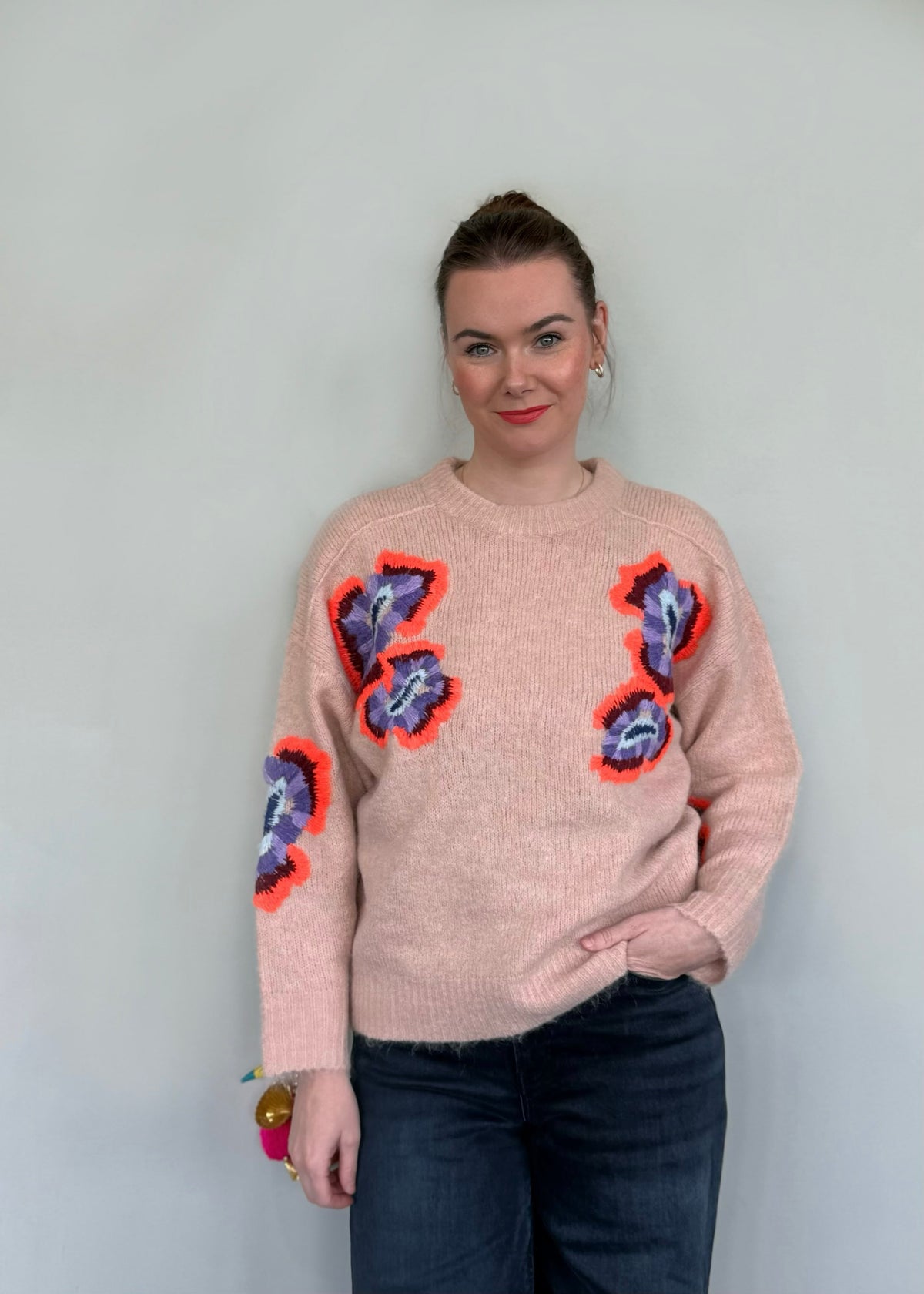 Jacquard Strickpullover