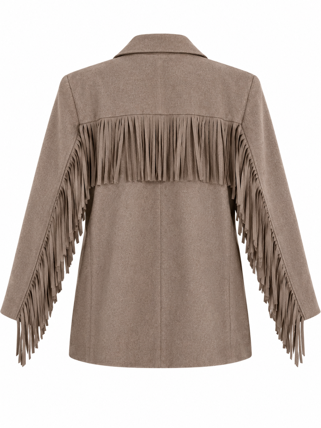 Jacke mit Fransen