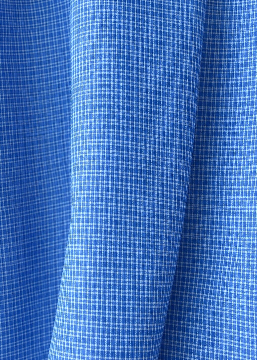 Hemdbluse 'Check-Blau'