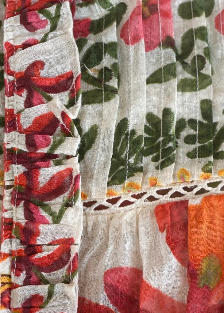 Bluse mit Blumenprint