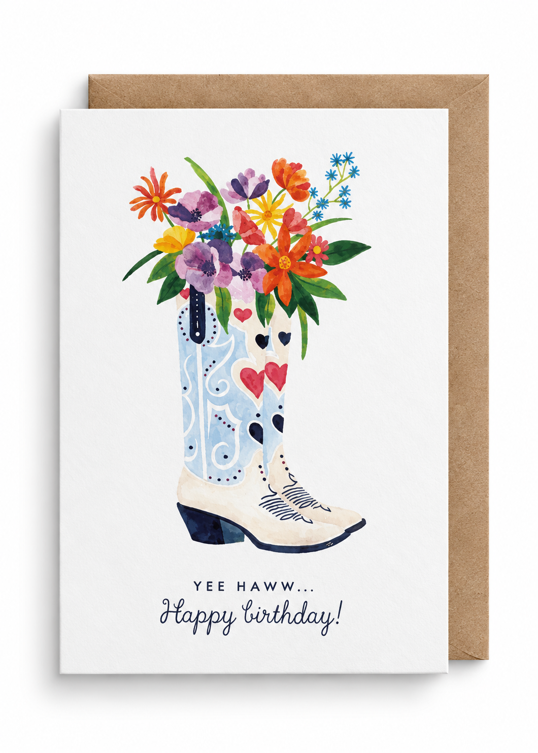 Karte 'Yee Haww...Happy Birthday!