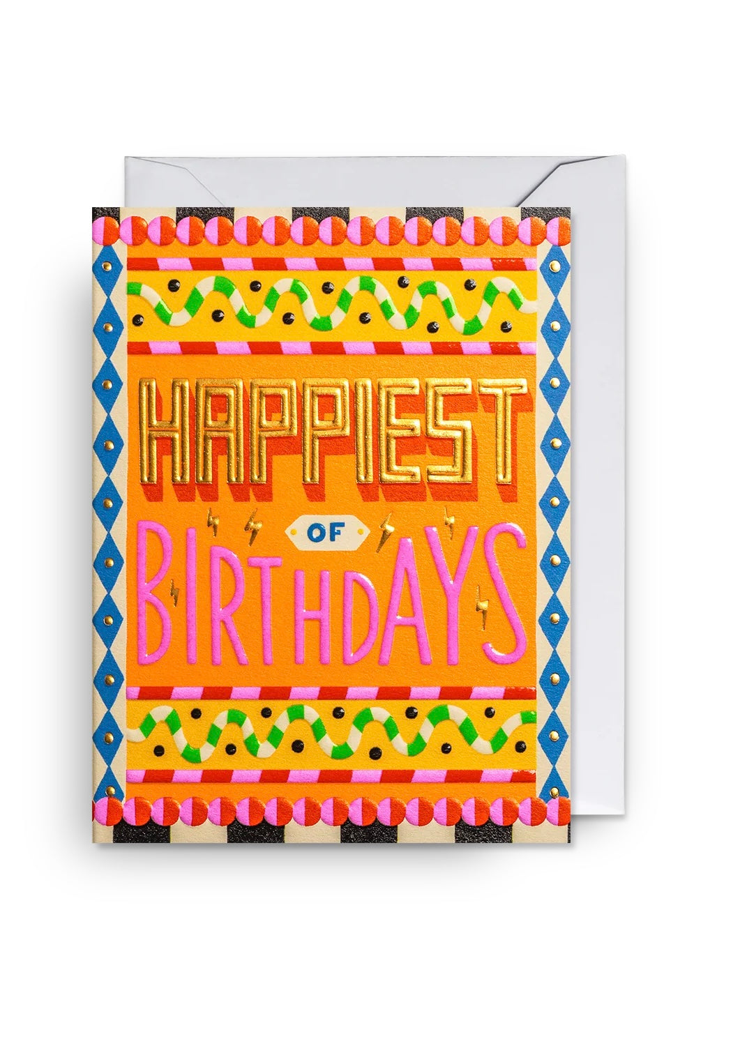 Karte 'Happiest of Birthdays'