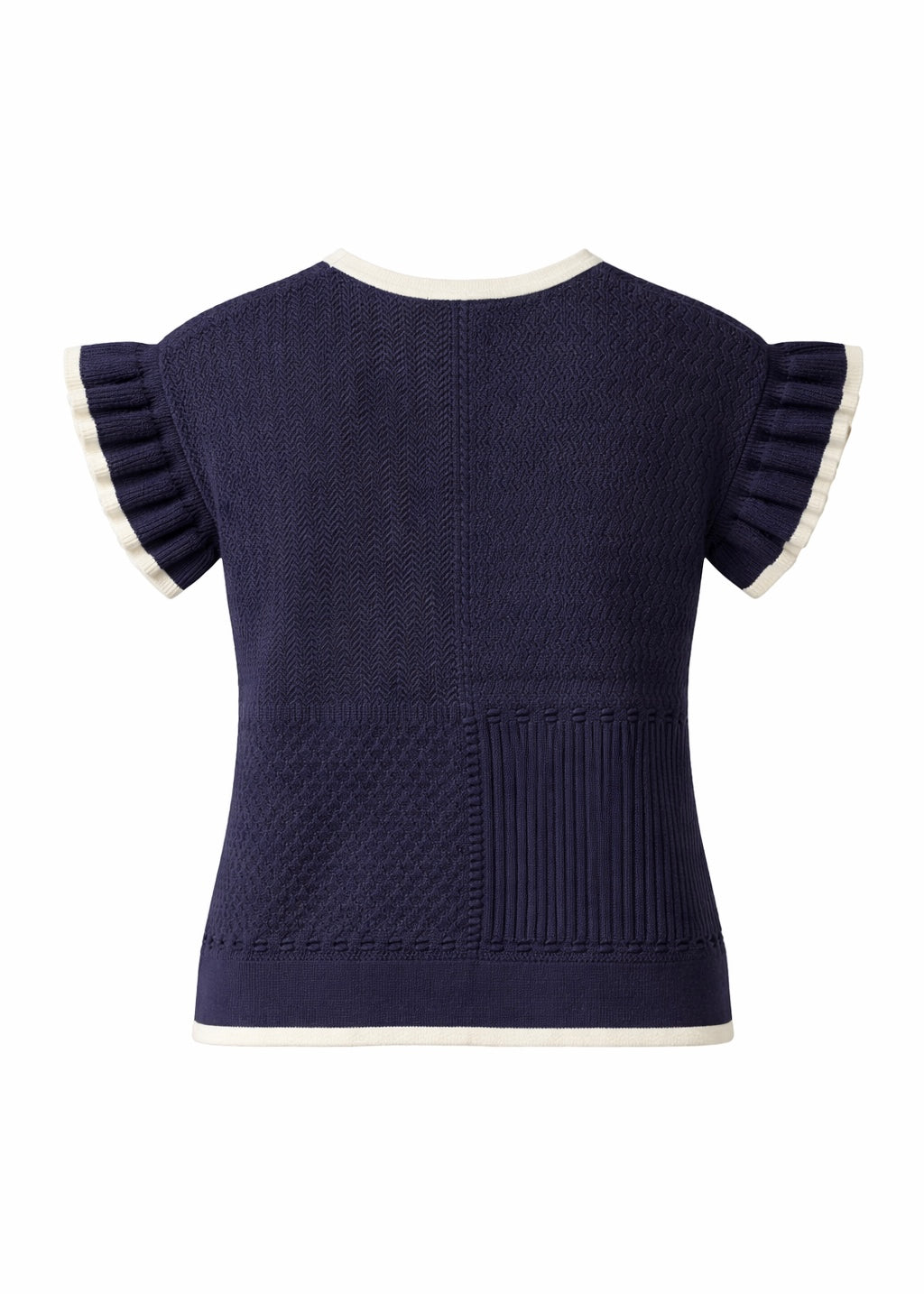 Pullunder mit Volant 'Navy'