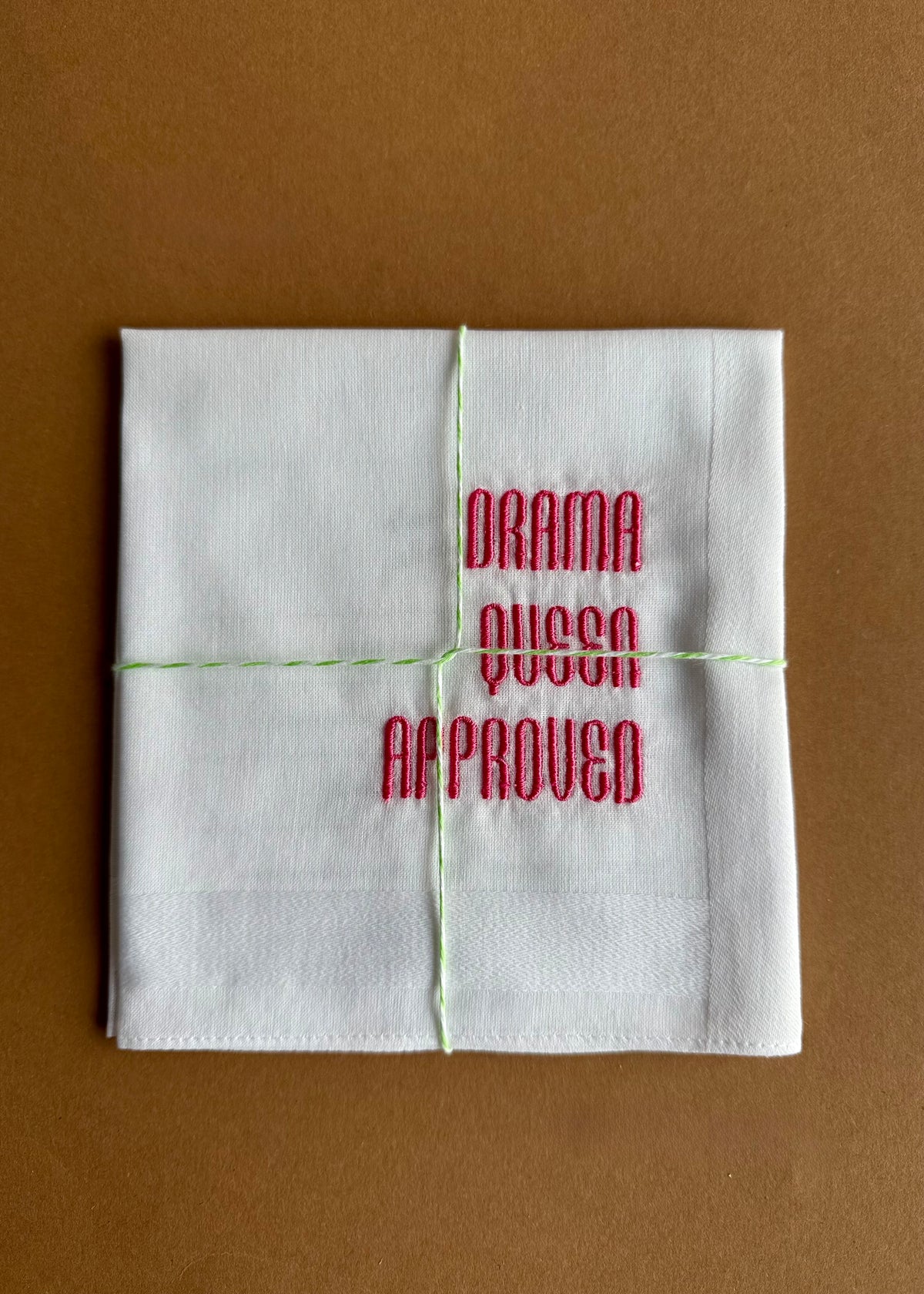 Personalisierbares Taschentuch 'Drama'