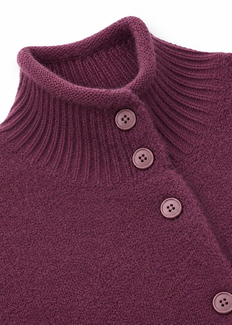 Strickweste 'Bordeaux'