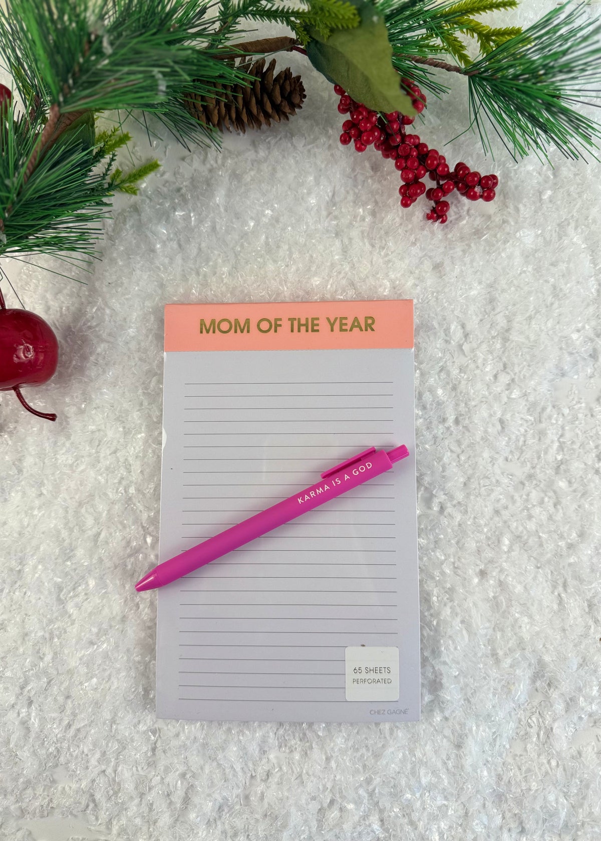 Notizblock 'Mom of the year'