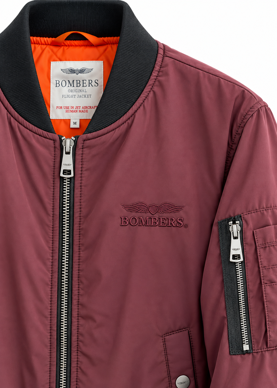 Bomberjacke 'Bordeaux'