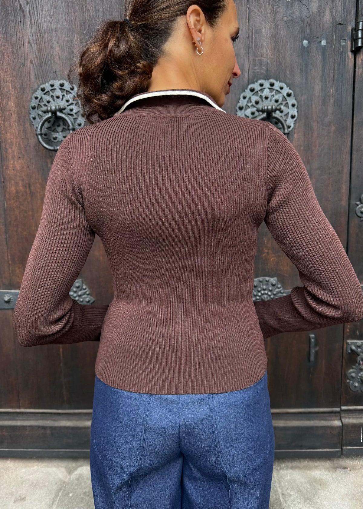 Poloshirt &#39;Braun&#39;