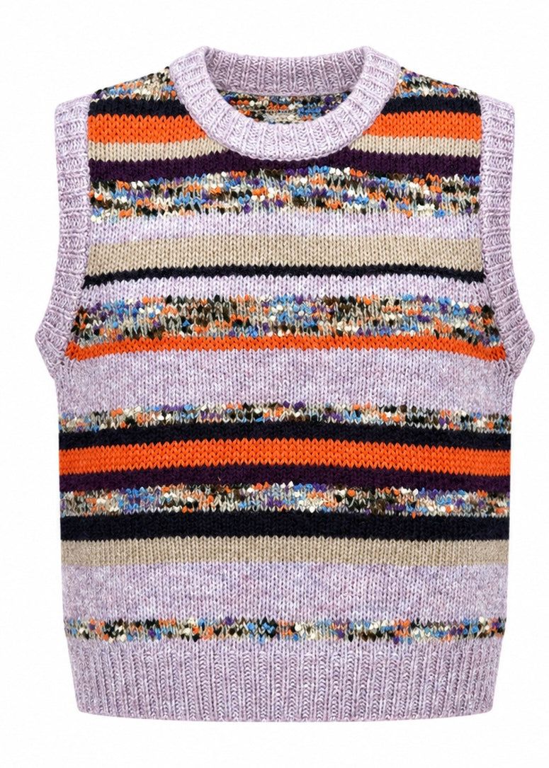 Pullunder 'Lilac-Stripes'